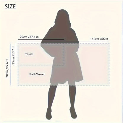 1/2/4pcs Crown Pattern Cotton Towel Set – Soft, Absorbent & Durable Hand and Bath Towels for Family Use