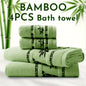 Bamboo Towel Set – 4pcs Ultra Soft Plush Viscose from Bamboo – Super Absorbent & Quick Drying