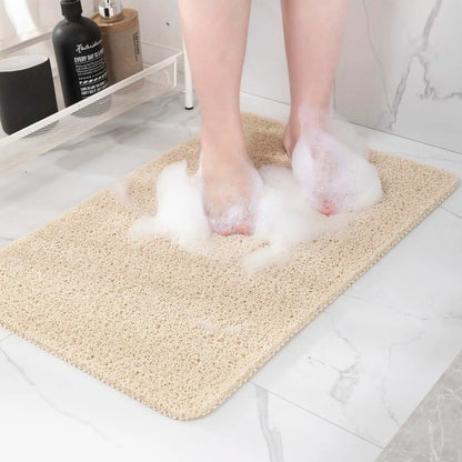 40*60cm/50*80cm Non-slip Bath Mat Super Comfy Shower Mat Anti Slip Bath Mats Drainable Easy To Clean Washable Bathroom Mat