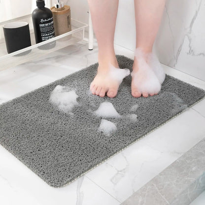 40*60cm/50*80cm Non-slip Bath Mat Super Comfy Shower Mat Anti Slip Bath Mats Drainable Easy To Clean Washable Bathroom Mat