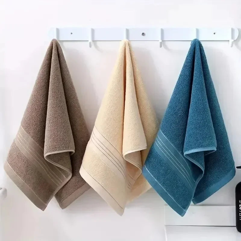 2 Towels Thickened Absorbent Towel Pure Cotton