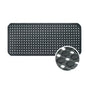 Non-Slip Bath Mat with Drain Holes - Quick Dry TPE Shower Floor Mat, Stays Flat No Curling