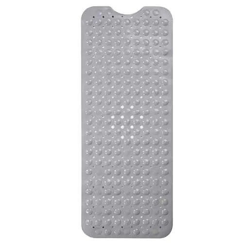 Bath Tub and Shower Mats Non Slip Bath Mat, Non Slip 40 x 16 Inch Extra Large Bathtub Mat, Machine Washable Bathmat with Drain