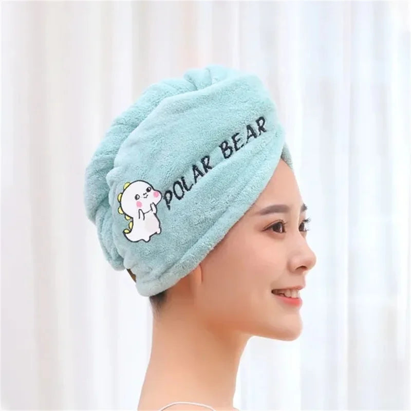 Women Hair Towel Microfiber Towel Bath Towels