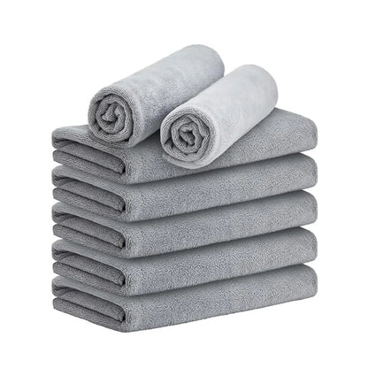 Microfiber Salon Towels Black for Hair Stylist Bleach Proof Hair Towel for Home Hotel Beauty Salon