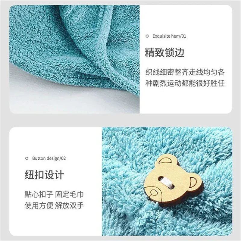 Women Hair Towel Microfiber Towel Bath Towels