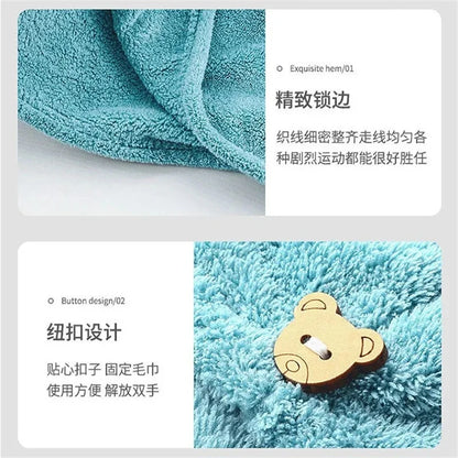 Women Hair Towel Microfiber Towel Bath Towels