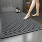 Bathroom Anti Slip Bathmat Quick Drying Household Anti Fall Toilet Floor Rug Bathroom Shower Foot Mat Safety Hollow Waterproof