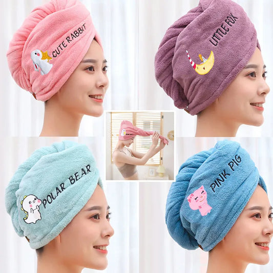 Women Hair Towel Microfiber Towel Bath Towels