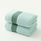 2pcs Thickened Absorbent Cotton Towels | Soft, Quick-Dry, High Absorption