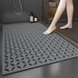 Bathroom Anti Slip Bathmat Quick Drying Household Anti Fall Toilet Floor Rug Bathroom Shower Foot Mat Safety Hollow Waterproof