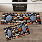 High Quality Floor Mats Absorbent Non-Slip Kitchen Entrance Doormat Pebble Rug Carpet Waterproof Washable Living Room Stones Mat