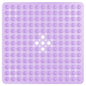 53x53cm Shower Mat Suction Cup PVC Anti Slip Bath Mat Square Shower Floor Pad Non Slip Safety Mat for Bathtub Bathroom Carpet