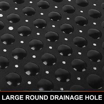 53x53cm Shower Mat Suction Cup PVC Anti Slip Bath Mat Square Shower Floor Pad Non Slip Safety Mat for Bathtub Bathroom Carpet