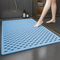 Bathroom Anti Slip Bathmat Quick Drying Household Anti Fall Toilet Floor Rug Bathroom Shower Foot Mat Safety Hollow Waterproof