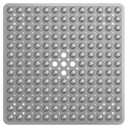 53x53cm Shower Mat Suction Cup PVC Anti Slip Bath Mat Square Shower Floor Pad Non Slip Safety Mat for Bathtub Bathroom Carpet