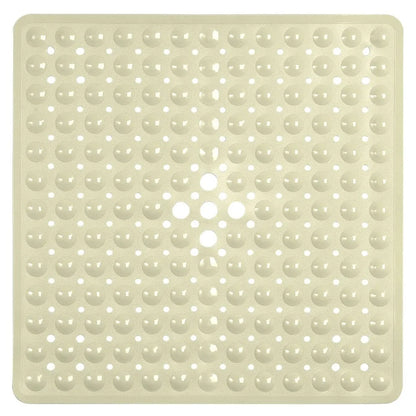 53x53cm Shower Mat Suction Cup PVC Anti Slip Bath Mat Square Shower Floor Pad Non Slip Safety Mat for Bathtub Bathroom Carpet