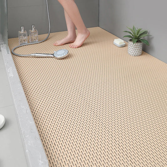 Non-Slip Bath Mat ower Room Batoom Kitchen Floor Carpet Hollow out Waterproof Home Decorative Rugs Anti-Slip Pad Mat