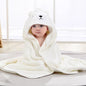 Cartoon Animal Baby Hooded Bath Towel