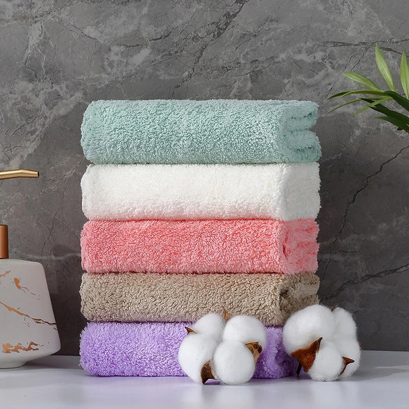 10-Pack Premium Microfiber Face Towels