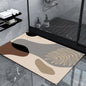 Luxury Diatom Mud Bath Mat – Super Absorbent, Non-Slip, Easy to Clean Bathroom Rug