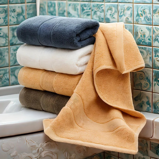 Cotton Face Towel – Strong Absorbent, Soft, Non-Shedding, Thickened – 2 Pack