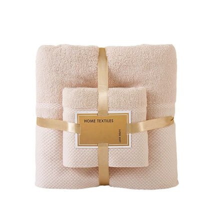 Camel Soft and Absorbent Towel Set - Wrap Towel and Bath Towel Set for Ultimate Comfort Bath towel 140*70cm, face towel 75*35cm