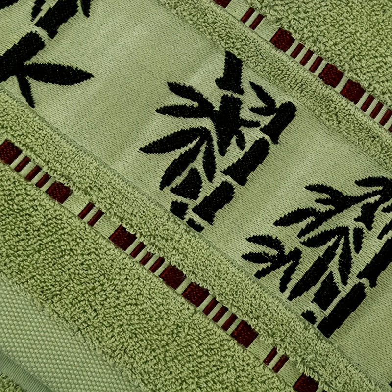 Bamboo Fiber Bath Towel Set – 4pcs Soft & Comfortable