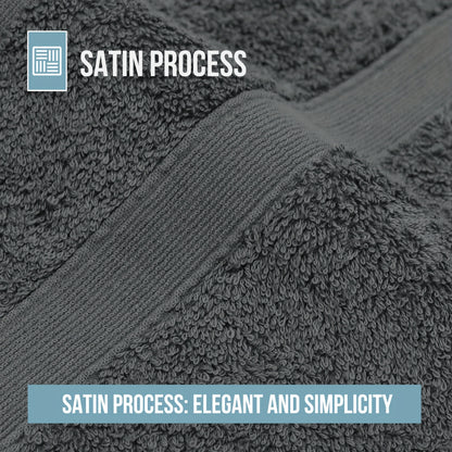 Cotton Bath Towel Set – 2pcs Extra Large – Ultra Soft, Premium Quality